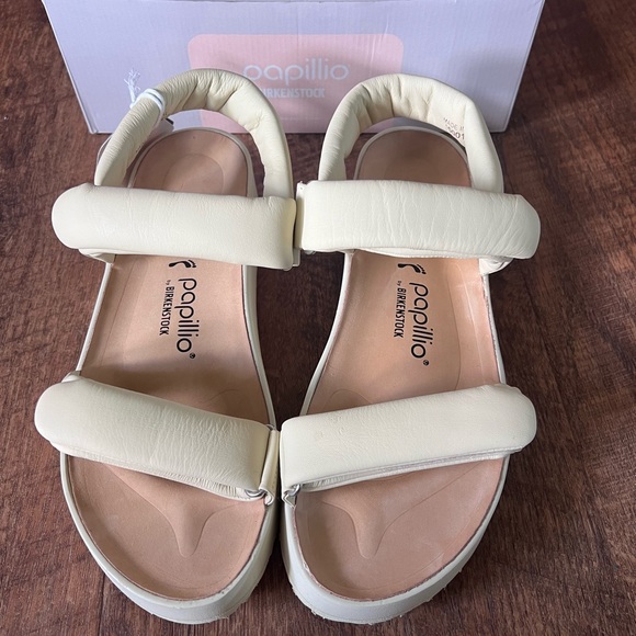 Papillon Theda Sandle size EU 42 Ecru - Picture 6 of 8